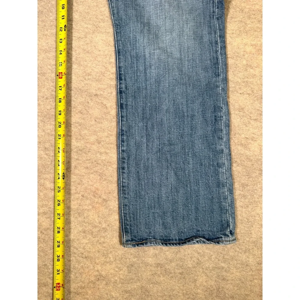 Levis 501 Original Fit Jeans Mens 38x30 Blue Denim Cotton High Rise Straight Leg